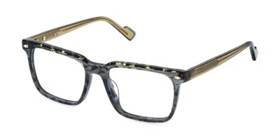 Sting Vst573v 09sx Men's Glasses Tortoiseshell Size 53 - Free Lenses - Blue Light Block Available In Shiny Grey Black Tortoise