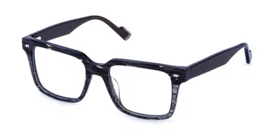 Sting Vst574v 0727 Men's Glasses Black Size 52 - Free Lenses - Blue Light Block Available In Pattern Fantasy Black