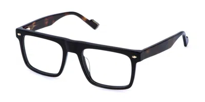 Sting Vst575 700k Men's Glasses Black Size 53 - Free Lenses - Blue Light Block Available In Shiny Black