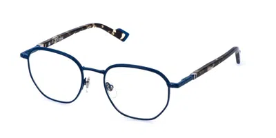 Sting Vst595 Men's Glasses, Blue, Size 51 In Black