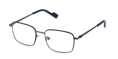 Sting Vst597 Men's Glasses, Silver, Size 52 In Black