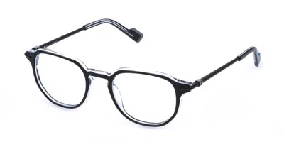 Sting Vst598 Men's Glasses, Black, Size 49 In Blue