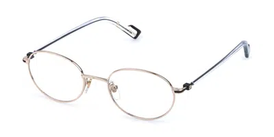 Sting Vst609 0302 Men's Glasses Gold Size 50 - Free Lenses - Blue Light Block Available