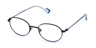 Sting Vst609 0q46 Men's Glasses Black Size 50 - Free Lenses - Blue Light Block Available In Semi Shiny Black