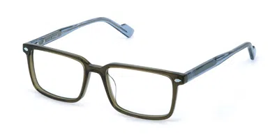 Sting Vst616 0893 Men's Glasses Brown Size 51 - Free Lenses - Blue Light Block Available In Gray