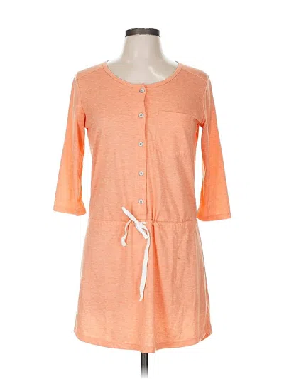 Pre-owned Stio Casual Dress In Orange