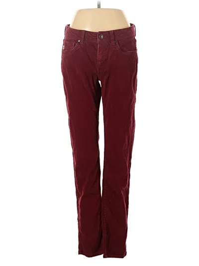 Pre-owned Stio Casual Pants In Burgundy