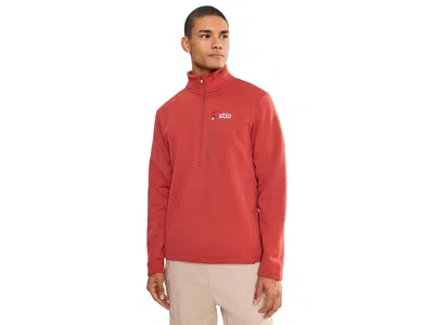 Stio Glide Power Stretch 1/2 Zip Men's Sweater Redrock Heather: Sm, Polyester/spandex