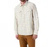 Stio Men's Eddy Drift Shirt In Mountain Goat Plaid In Multi