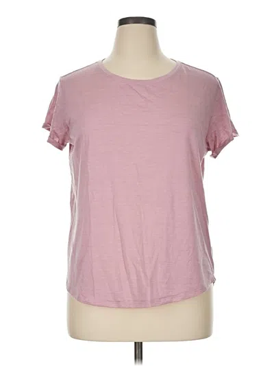 Pre-owned Stio Short Sleeve T-shirt In Pink