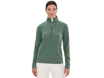 Stio Turpin Fleece 1/2 Zip Women's Clothing Forestline Heather: Lg, Polyester