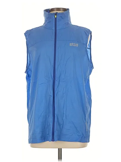 Pre-owned Stio Windbreaker Jacket In Blue