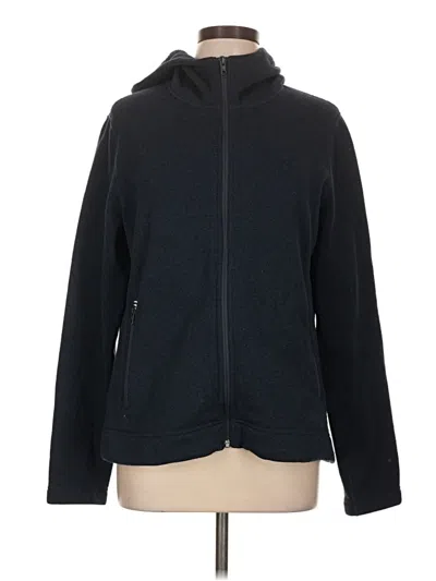Pre-owned Stio Zip Up Hoodie In Black