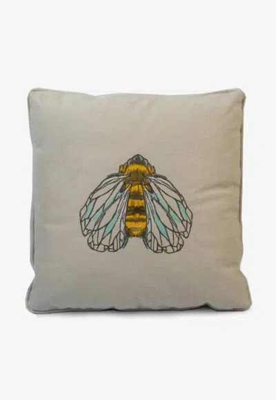 Stitch Buzzing Bee Cushions In Blue