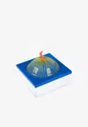 Stitch Medium Acrylic Dome Box In Royal Blue