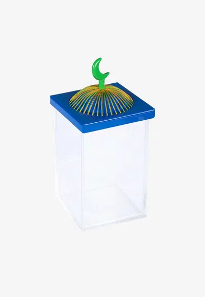 Stitch Mini Acrylic Dome Box In Blue