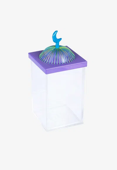 Stitch Mini Acrylic Dome Box In Purple