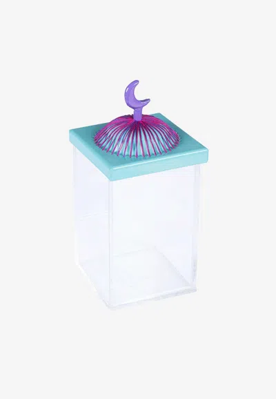 Stitch Mini Acrylic Dome Box In Turquoise