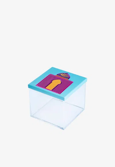 Stitch Mini Enchanted Embroidered Box In Pink