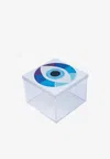 Stitch Mini Eye-motif Acrylic Box In Multicolor