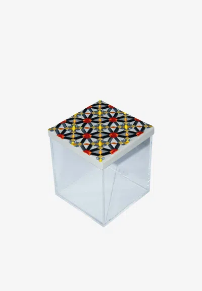 Stitch Mini Oriental Acrylic Box In Multicolor