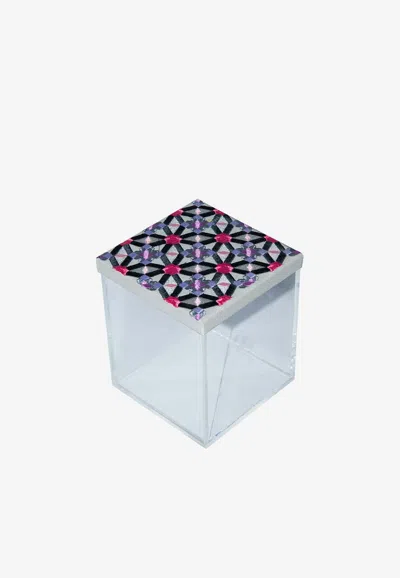 Stitch Mini Oriental Acrylic Box In Multicolor