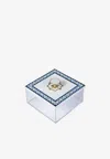 Stitch Small Square-shaped Arabesque Box In Multicolor