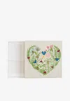 Stitch Spring Has Embroidery Sprung Box In White