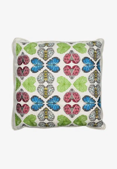 Stitch Spring Has Sprung Cushion In Animal Print