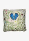 Stitch Spring Themed Cushion In Multicolor