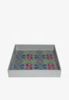 Stitch Spring Themed Prints Tray In Silver