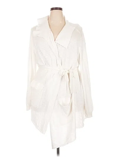 Pre-owned Stitchdrop Cardigan Sweater In Ivory