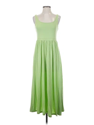 Pre-owned Stitchdrop Casual Dress In Green