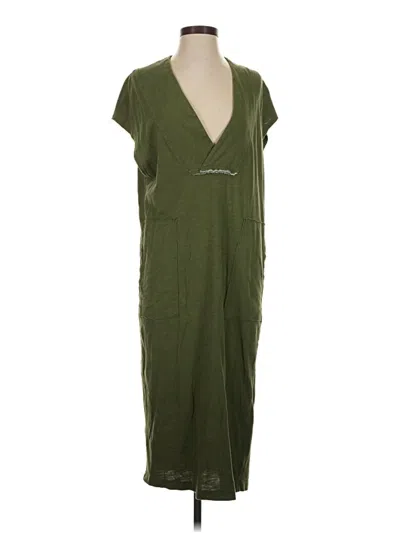 Pre-owned Stitchdrop Casual Dress In Green