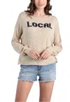 Stitchdrop Local Sweater In Mid Navy In Multi