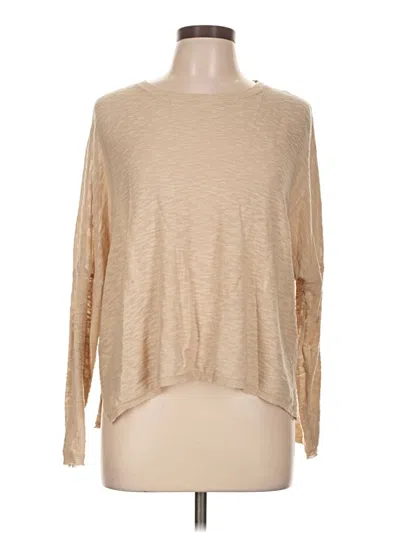 Pre-owned Stitchdrop Pullover Sweater In Tan