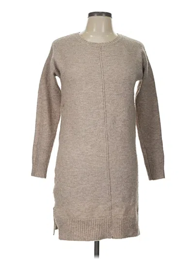 Pre-owned Stitchdrop Pullover Sweater In Tan
