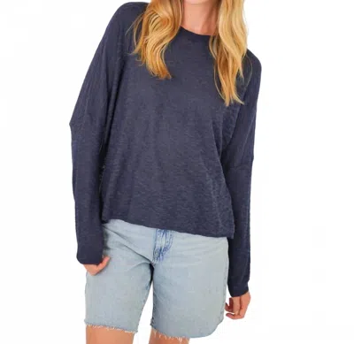 Stitchdrop Sandcastle Sweater In Midnight Blue