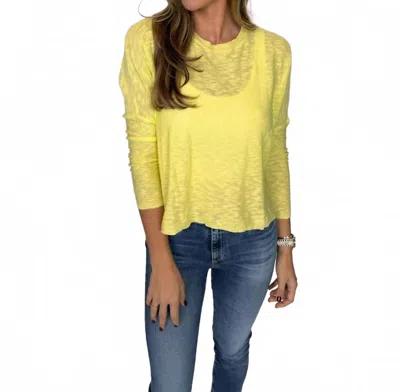 Stitchdrop Sandcastle Sweater In Yellow