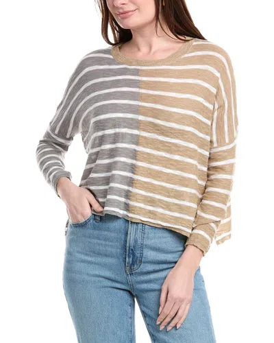 Stitchdrop Sweater In Beige