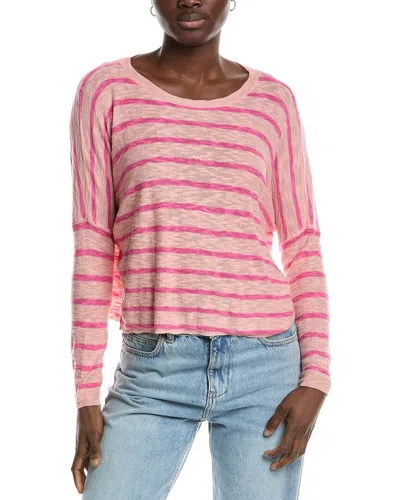 Stitchdrop Sweater In Pink