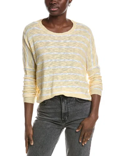 Stitchdrop Sweater In Yellow