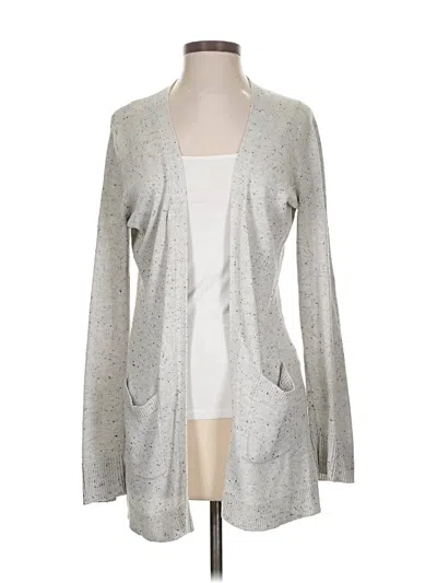 Pre-owned Stitches & Stripes Cardigan Sweater In Gray
