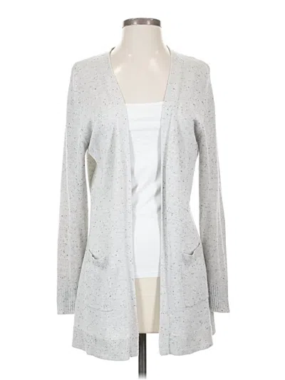 Pre-owned Stitches & Stripes Cardigan Sweater In Gray