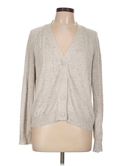 Pre-owned Stitches & Stripes Cardigan Sweater In Gray