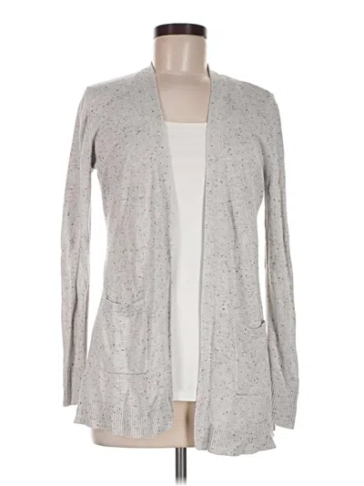 Pre-owned Stitches & Stripes Cardigan Sweater In Gray