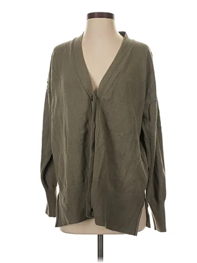 Pre-owned Stitches & Stripes Cardigan Sweater In Green