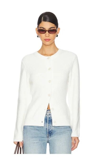Stitches & Stripes Diana Cardigan In White
