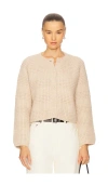 Stitches & Stripes Jane Cardigan In Brown
