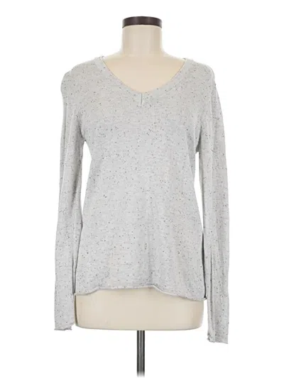 Pre-owned Stitches & Stripes Long Sleeve T-shirt In Silver